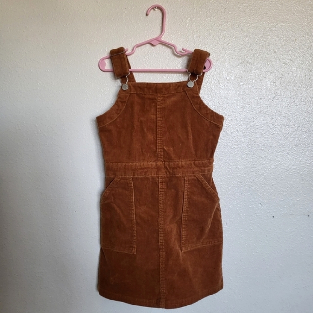 Corduroy Overall Dress